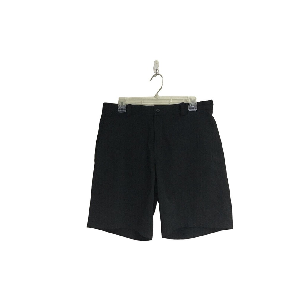 Nike Black Dri-Fit‎ Golf Shorts, Originally Size L- Altered (check description)